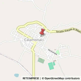 Mappa Via Belvedere, 53, 92010 Calamonaci, Agrigento (Sicilia)
