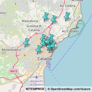 Mappa Piazza S. Domenico Savio, 95128 Catania CT, Italia (2.56083)