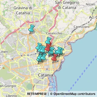 Mappa Piazza S. Domenico Savio, 95128 Catania CT, Italia (1.24267)