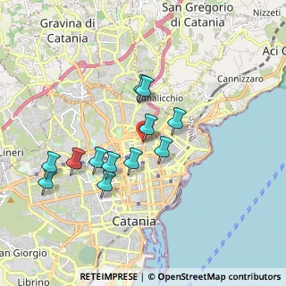 Mappa Piazza S. Domenico Savio, 95128 Catania CT, Italia (1.83667)