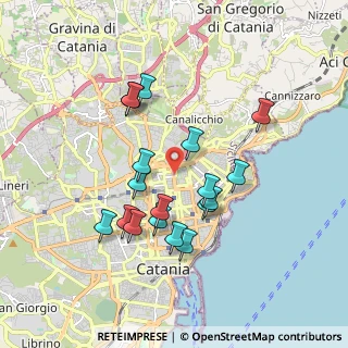 Mappa Piazza S. Domenico Savio, 95128 Catania CT, Italia (1.85722)