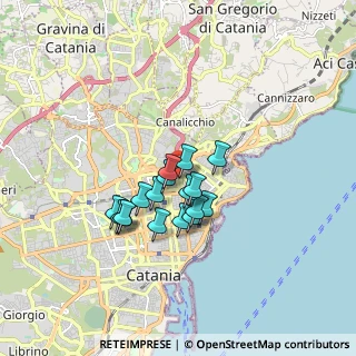 Mappa Via Ravenna, 95126 Catania CT, Italia (1.39588)