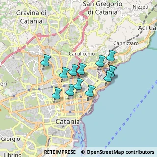 Mappa Via Ravenna, 95126 Catania CT, Italia (1.43923)