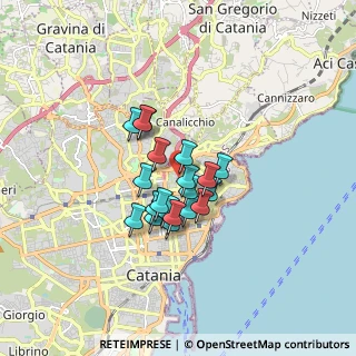 Mappa Via Ravenna, 95126 Catania CT, Italia (1.269)