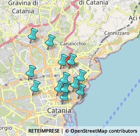 Mappa Via Ravenna, 95126 Catania CT, Italia (1.78846)