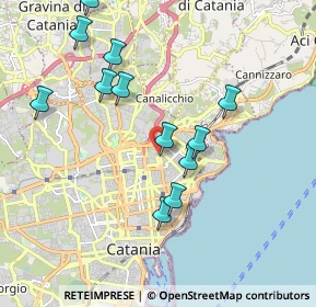 Mappa Via Ravenna, 95126 Catania CT, Italia (2.16083)