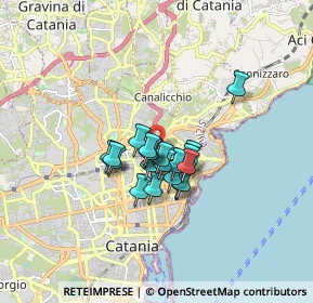 Mappa Via Ravenna, 95126 Catania CT, Italia (1.178)