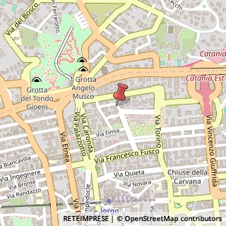 Mappa Via Guido Gozzano,  47, 95128 Catania, Catania (Sicilia)
