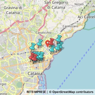 Mappa Via Wrzì, 95126 Catania CT, Italia (1.52733)