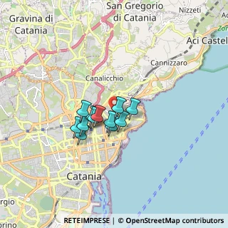 Mappa Via Wrzì, 95126 Catania CT, Italia (1.19417)