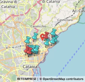 Mappa Via Wrzì, 95126 Catania CT, Italia (1.52733)