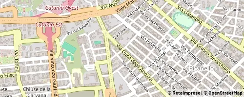 Mappa Catania