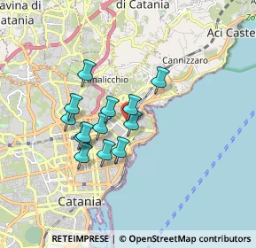 Mappa Via Galati, 95126 Catania CT, Italia (1.49231)