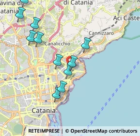 Mappa Via Galati, 95126 Catania CT, Italia (2.28)