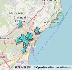 Mappa Via Galati, 95126 Catania CT, Italia (3.49545)