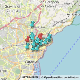 Mappa Via Luigi Boccherini, 95126 Catania CT, Italia (1.20188)