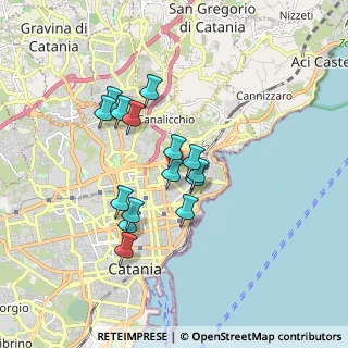 Mappa Via Luigi Boccherini, 95126 Catania CT, Italia (1.608)