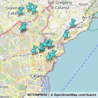 Mappa Via Luigi Boccherini, 95126 Catania CT, Italia (2.15)