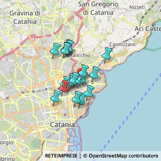 Mappa Via Luigi Boccherini, 95126 Catania CT, Italia (1.29684)