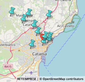 Mappa Via Modena, 95126 Catania CT, Italia (3.73417)