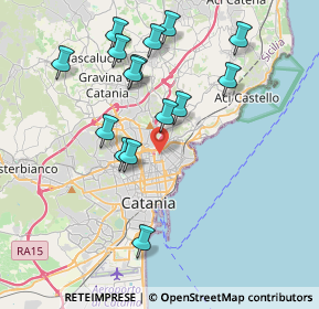 Mappa Via Modena, 95126 Catania CT, Italia (4.37)