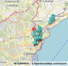 Mappa Via Modena, 95126 Catania CT, Italia (1.47833)