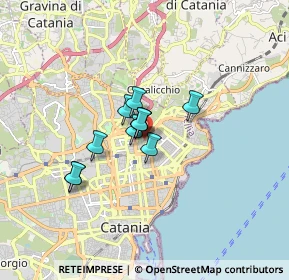 Mappa Via Modena, 95126 Catania CT, Italia (1.11636)