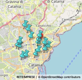 Mappa Via Modena, 95126 Catania CT, Italia (1.69938)