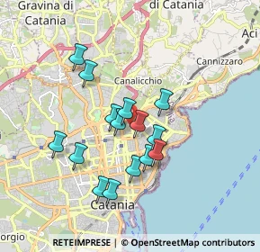 Mappa Via Modena, 95126 Catania CT, Italia (1.67333)