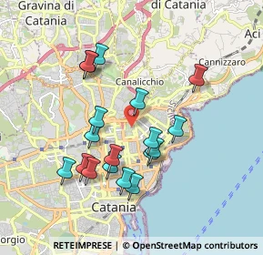 Mappa Via Modena, 95126 Catania CT, Italia (1.89556)
