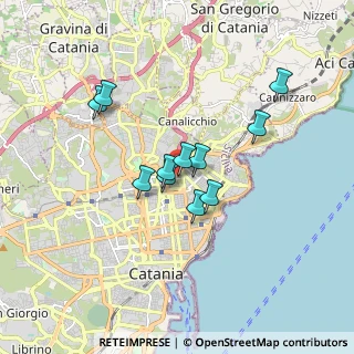 Mappa Via Modena, 95126 Catania CT, Italia (1.51364)