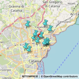 Mappa Via Modena, 95126 Catania CT, Italia (1.26077)