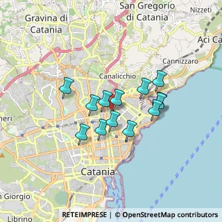 Mappa Via Modena, 95126 Catania CT, Italia (1.45154)