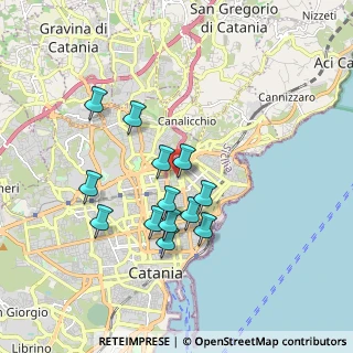 Mappa Via Modena, 95126 Catania CT, Italia (1.75769)