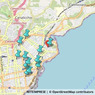 Mappa E online, 95126 Catania CT, Italia (1.2825)