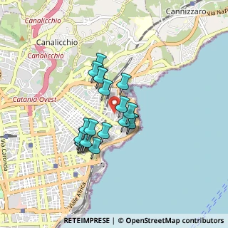 Mappa E online, 95126 Catania CT, Italia (0.7415)