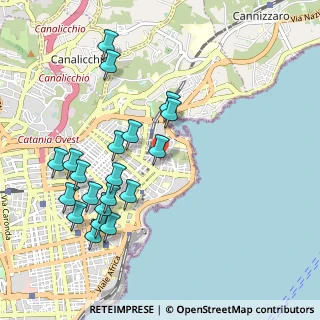 Mappa E online, 95126 Catania CT, Italia (1.201)