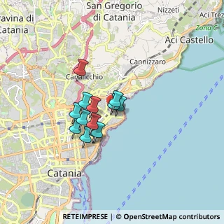Mappa E online, 95126 Catania CT, Italia (1.30308)