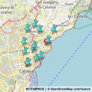 Mappa E online, 95126 Catania CT, Italia (1.98615)