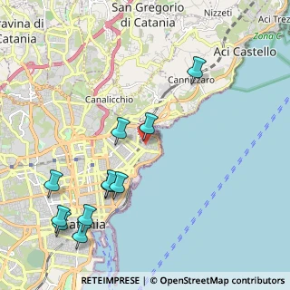 Mappa E online, 95126 Catania CT, Italia (2.75545)