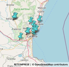 Mappa Via Porto Ulisse, 95126 Catania CT, Italia (11.25615)
