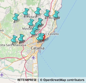 Mappa Via Porto Ulisse, 95126 Catania CT, Italia (8.04)