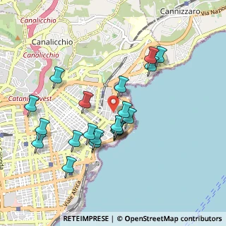 Mappa Via Porto Ulisse, 95126 Catania CT, Italia (1.0115)