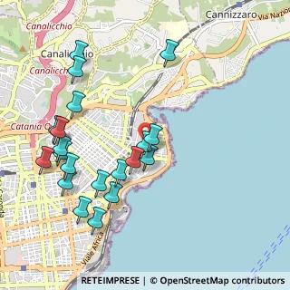 Mappa Via Porto Ulisse, 95126 Catania CT, Italia (1.2615)