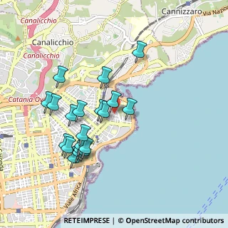 Mappa Via Porto Ulisse, 95126 Catania CT, Italia (1.0205)