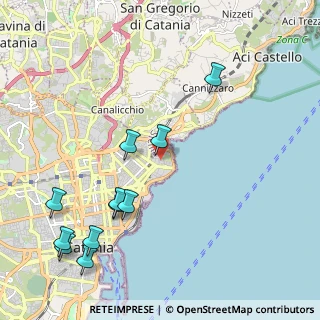 Mappa Via Porto Ulisse, 95126 Catania CT, Italia (2.80545)