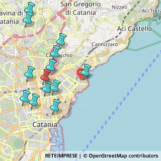 Mappa Via Porto Ulisse, 95126 Catania CT, Italia (2.74231)