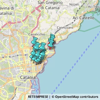 Mappa Via Porto Ulisse, 95126 Catania CT, Italia (1.311)