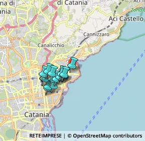 Mappa Via Porto Ulisse, 95126 Catania CT, Italia (1.51)