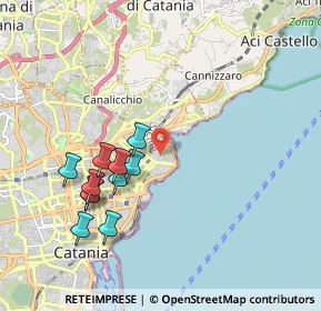 Mappa Via Porto Ulisse, 95126 Catania CT, Italia (2.14364)